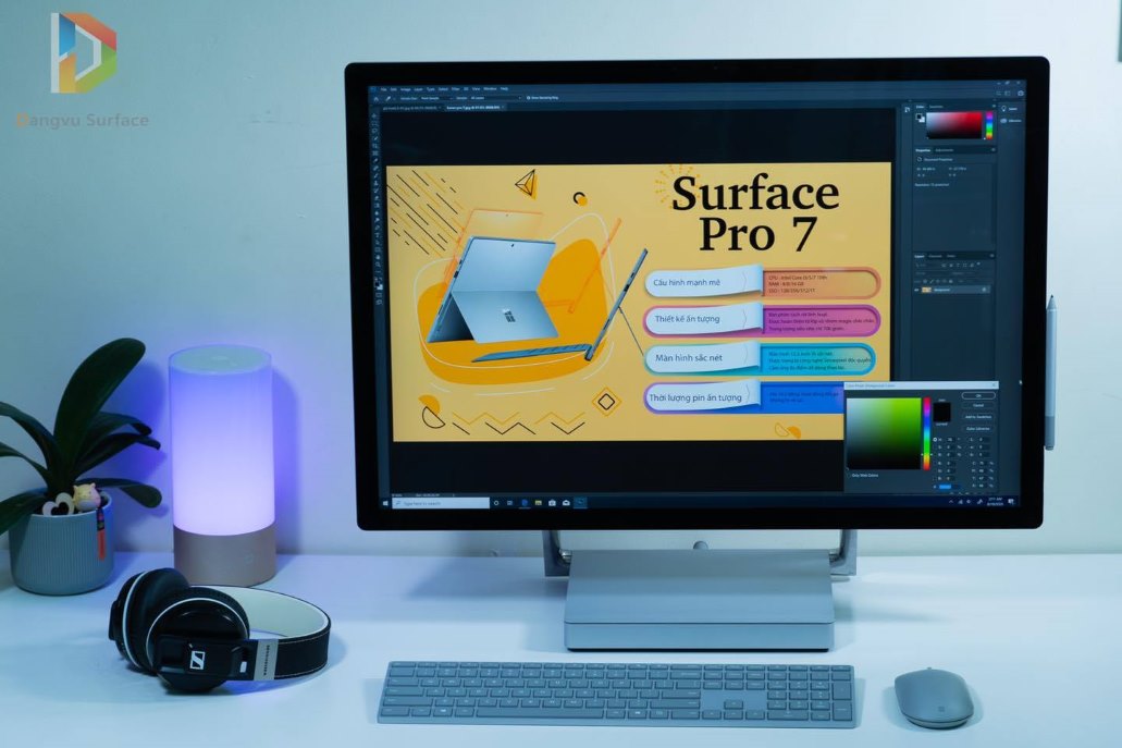 Surface Studio 1 xử lý tác vụ đồ họa, thiết kế