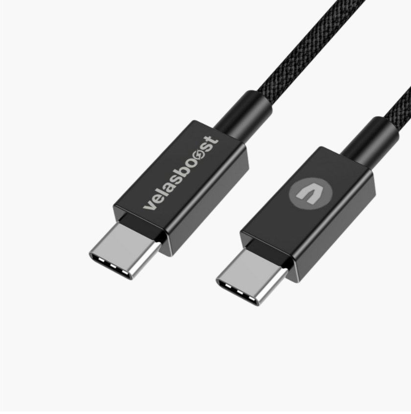 Cáp sạc nhanh Velasboost USB C to USB C 100W